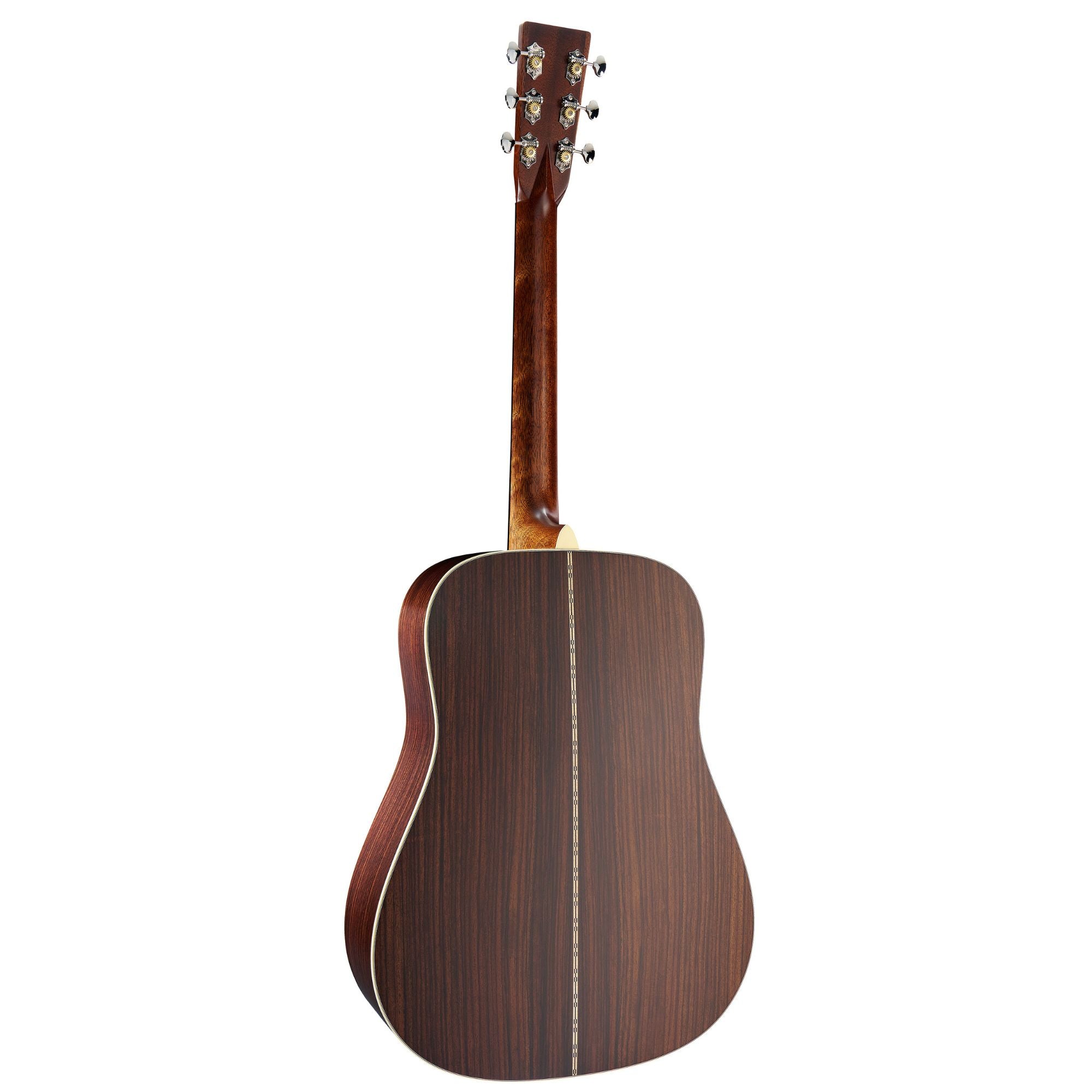 Martin D-28 Satin 1935 Sunburst acoustic dreadnought guitar from the Standard Series, showing its rich sunburst finish and dreadnought shape.