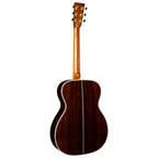 Martin OM-45 Standard Series acoustic guitar with a rich wood finish, showcasing its orchestra model design and high-quality craftsmanship.