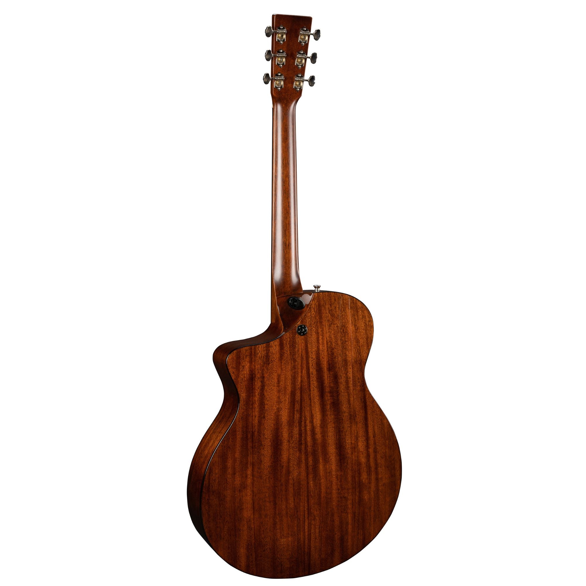 Martin SC-18E acoustic electric guitar with cutaway body, natural finish, and LR Baggs pickup system, designed for stage performance.