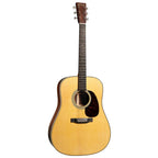 Martin Super HD-28 Standard Series acoustic dreadnought guitar with a rich wood finish and detailed craftsmanship.