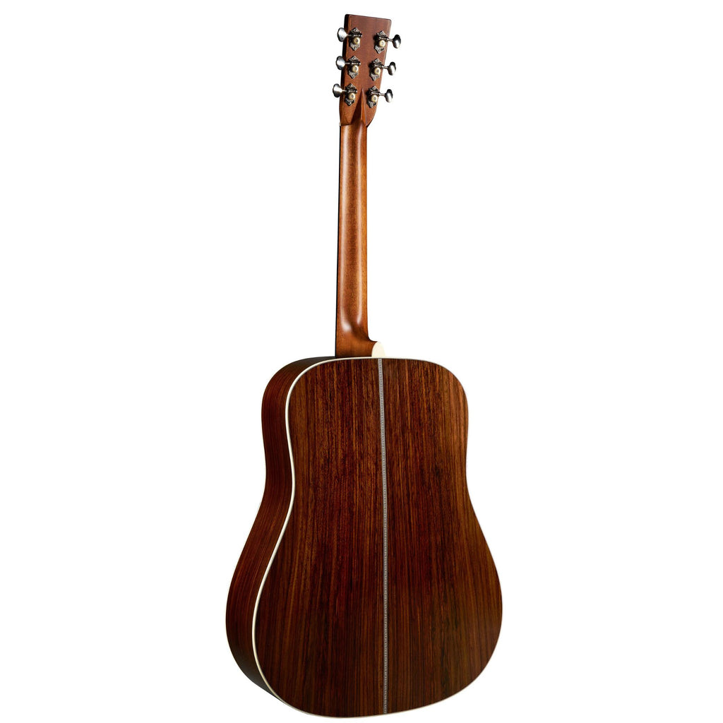 Martin Super HD-28 dreadnought acoustic guitar from the Standard Series, featuring a rich wood finish and steel strings.