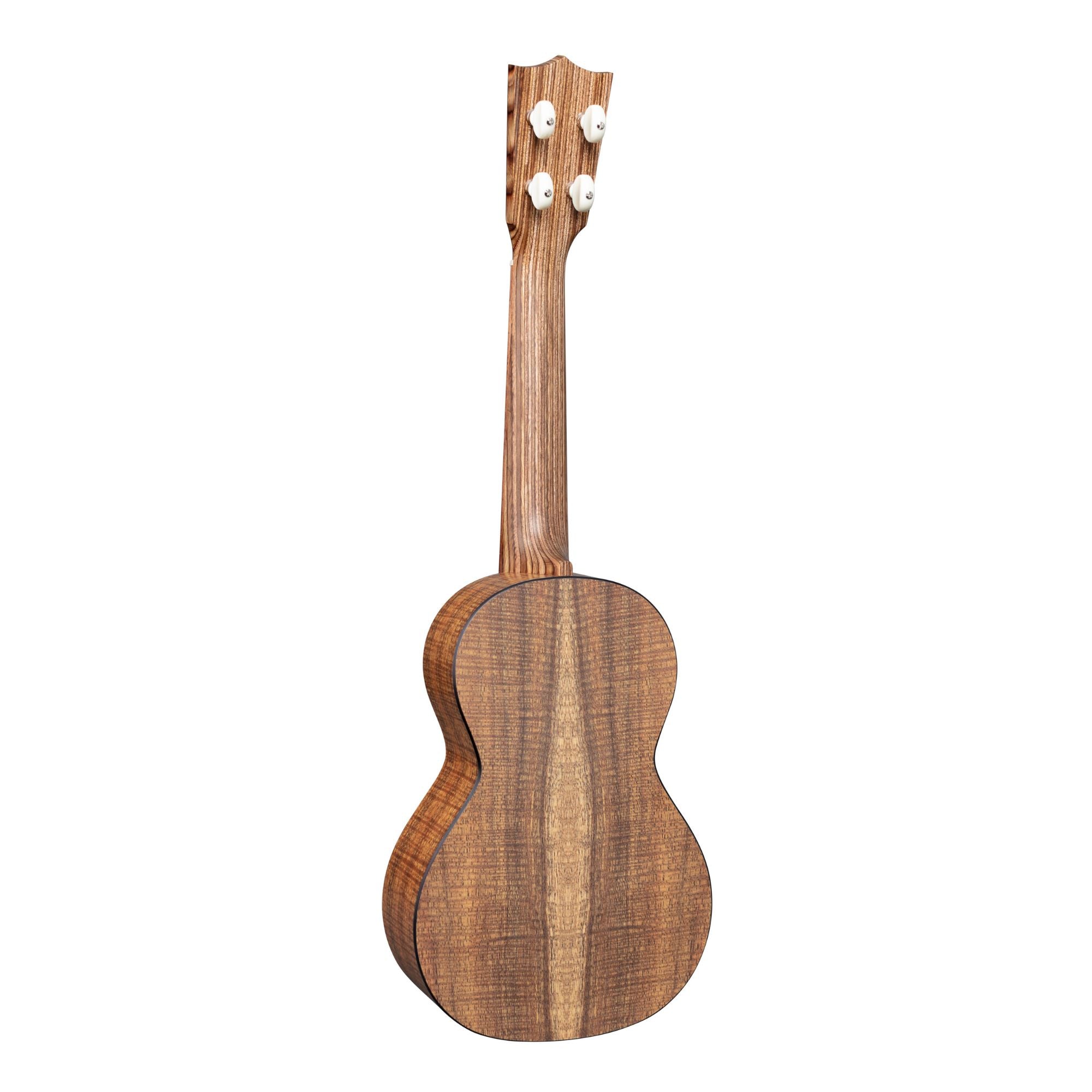 Martin 0XK Concert Uke with figured koa top and HPL back and sides, featuring a smooth, natural wood finish and classic ukulele shape.