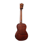 Martin 1T IZ Tenor Ukulele, an acoustic guitar with a natural wood finish and a comfortable tenor size.