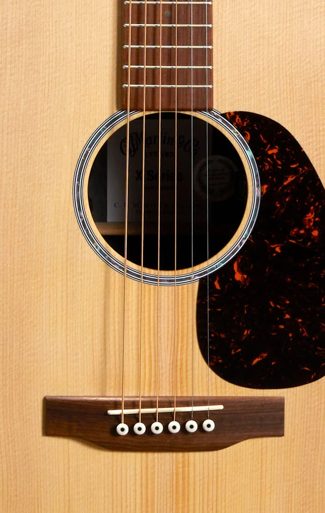 Martin X Series D-X2E Brazillian Acoustic Guitar in Natural