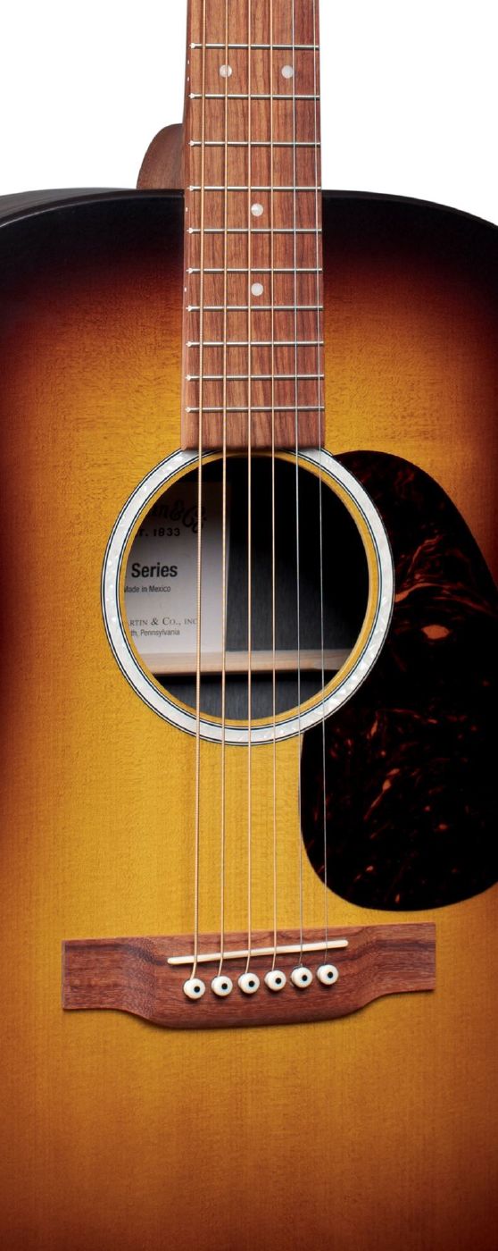 Martin X Series D-X2E Dreadnought Acoustic Guitar - Spruce Burst