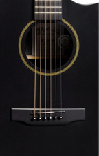 Martin X Series GPC-X1E Acoustic Guitar in Black