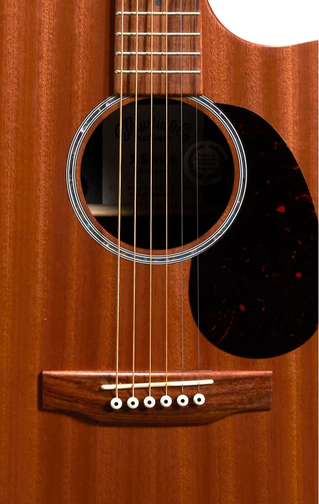 Martin X Series GPC-X2E Acoustic Guitar in Ziricote