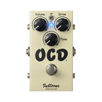 Fulltone OCDv2 Obsessive Compulsive Drive guitar effects pedal with control knobs and input/output jacks.