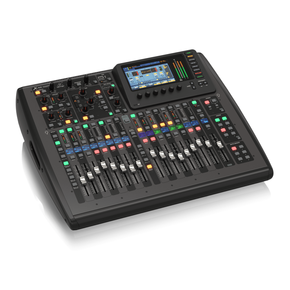 Behringer X32 40-Channel Compact Digital Mixer with MIDAS Preamps