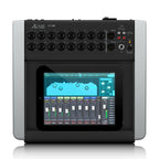 Behringer X Air X18 compact digital mixer with multiple input channels and control knobs, designed for professional audio mixing.
