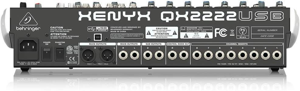Behringer Xenyx QX2222USB Mixer