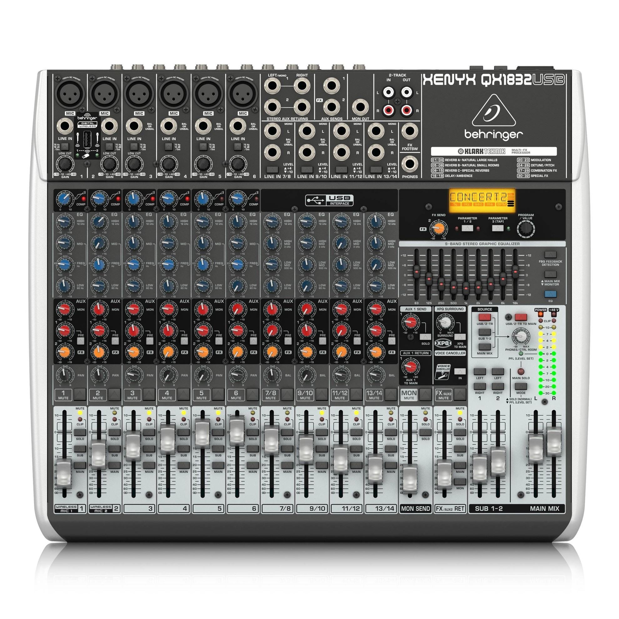 Behringer Xenyx QX1832USB Mixer