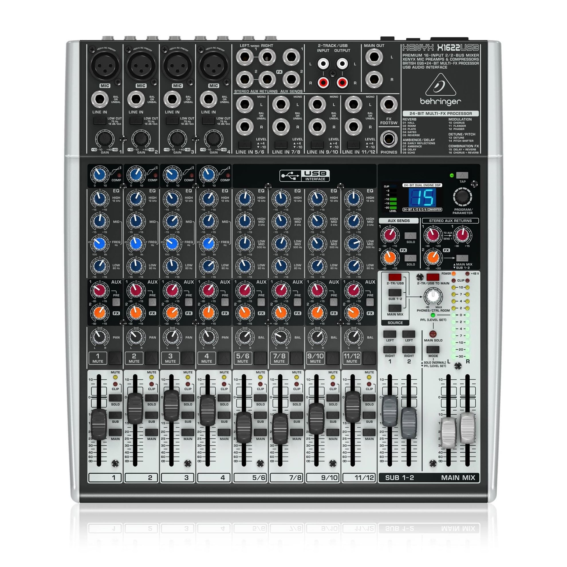 Behringer Xenyx X1622USB Mixer