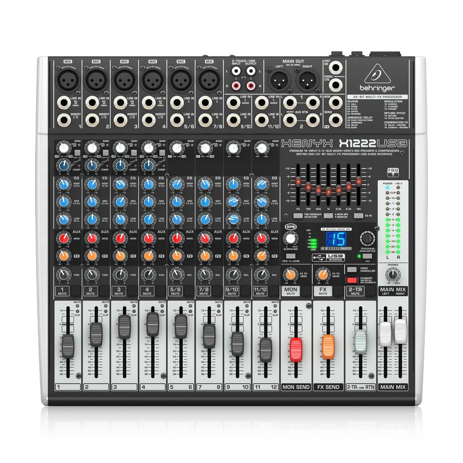 Behringer Xenyx X1222USB Mixer