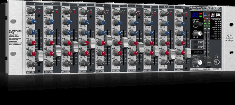 Behringer Eurorack RX1202FX Rackmount Mixer