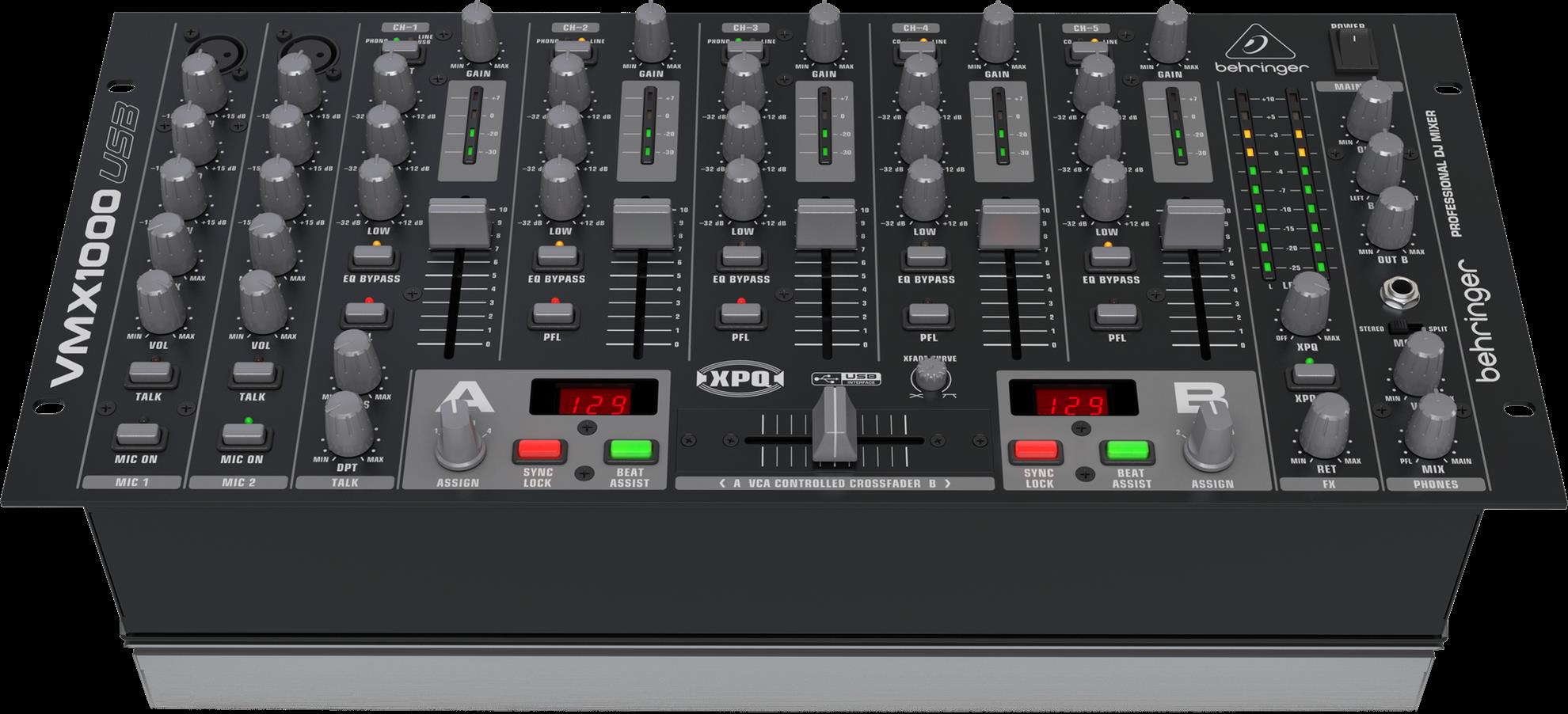 Behringer VMX1000USB Pro DJ Mixer