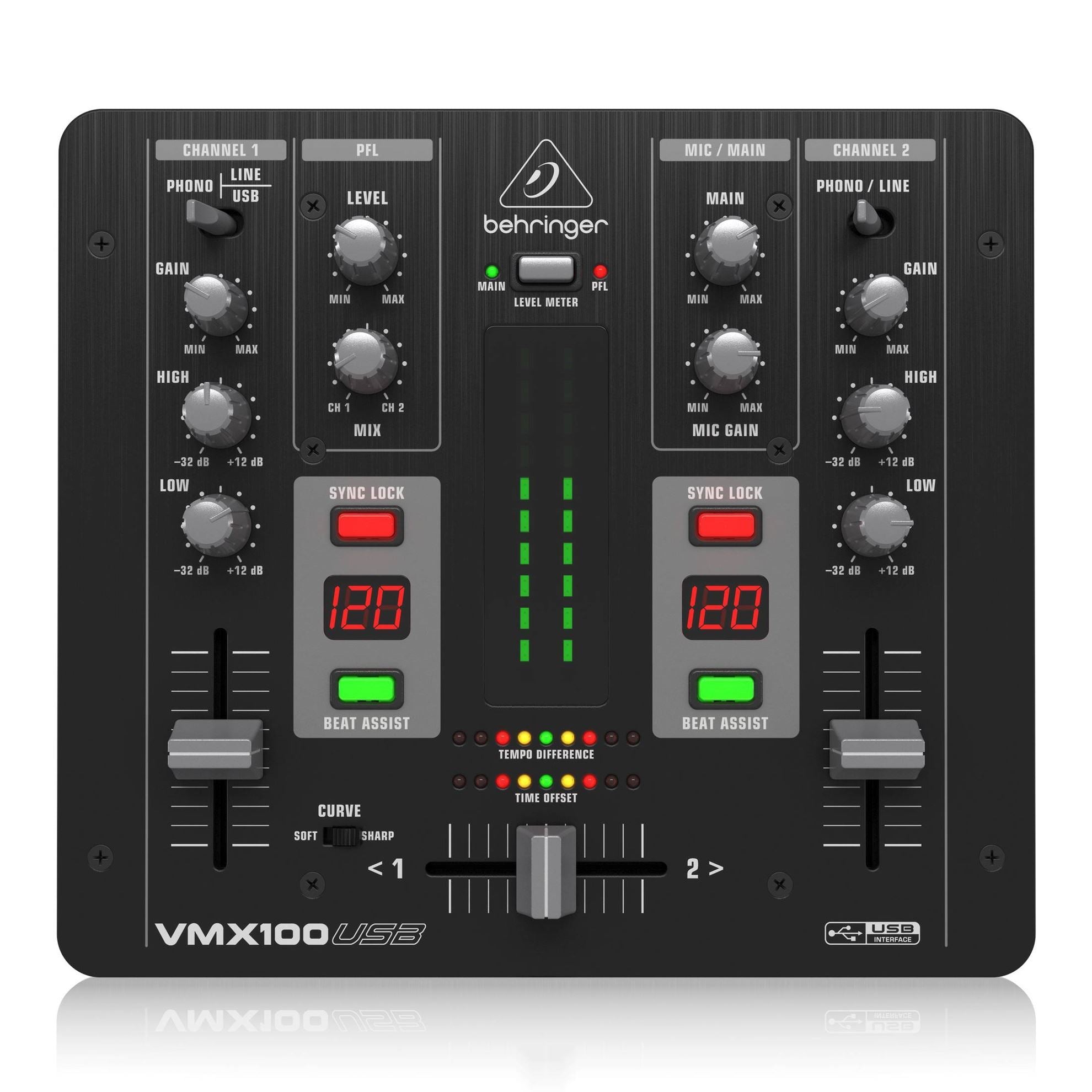 Behringer VMX100USB Pro DJ Mixer