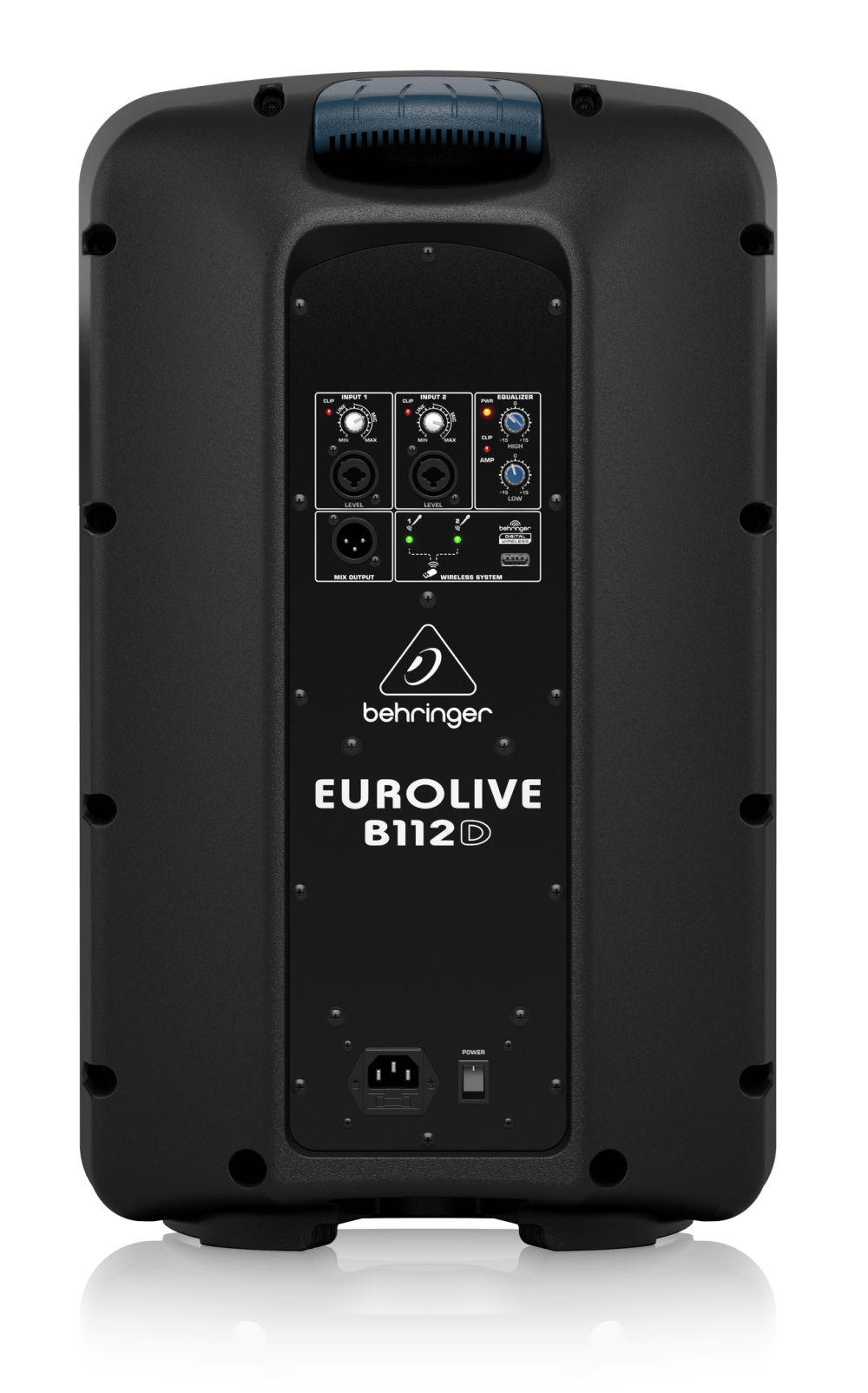 Behringer Eurolive B112D 12 inch Powered PA Speaker (1000 Watt)