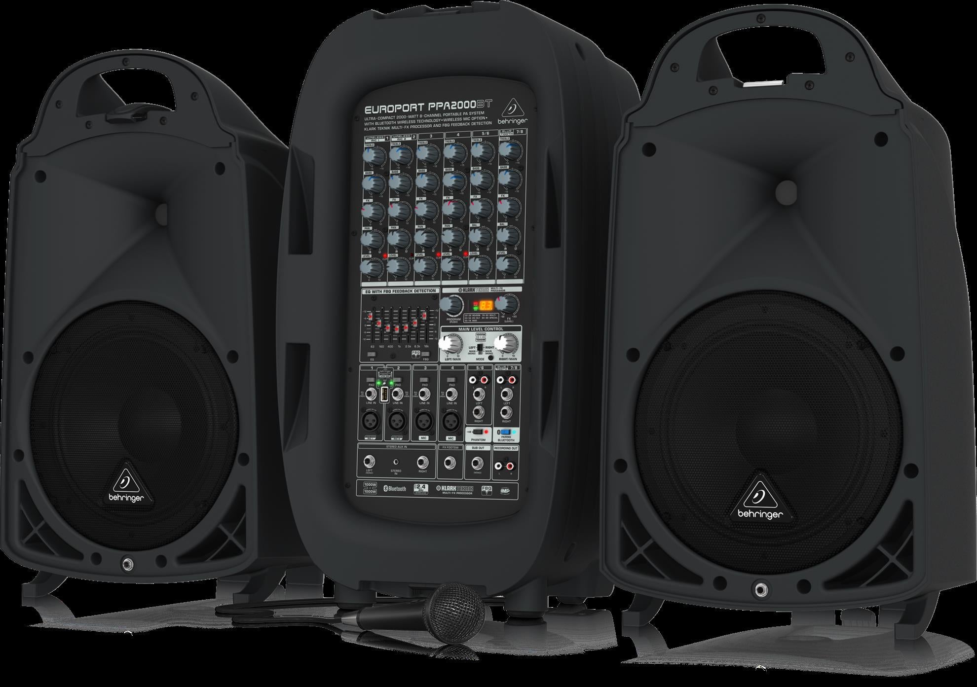 Behringer Europort PPA2000BT Compact PA
