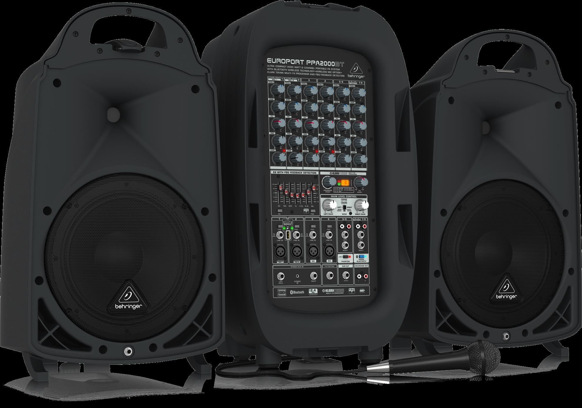 Behringer Europort PPA2000BT Compact PA