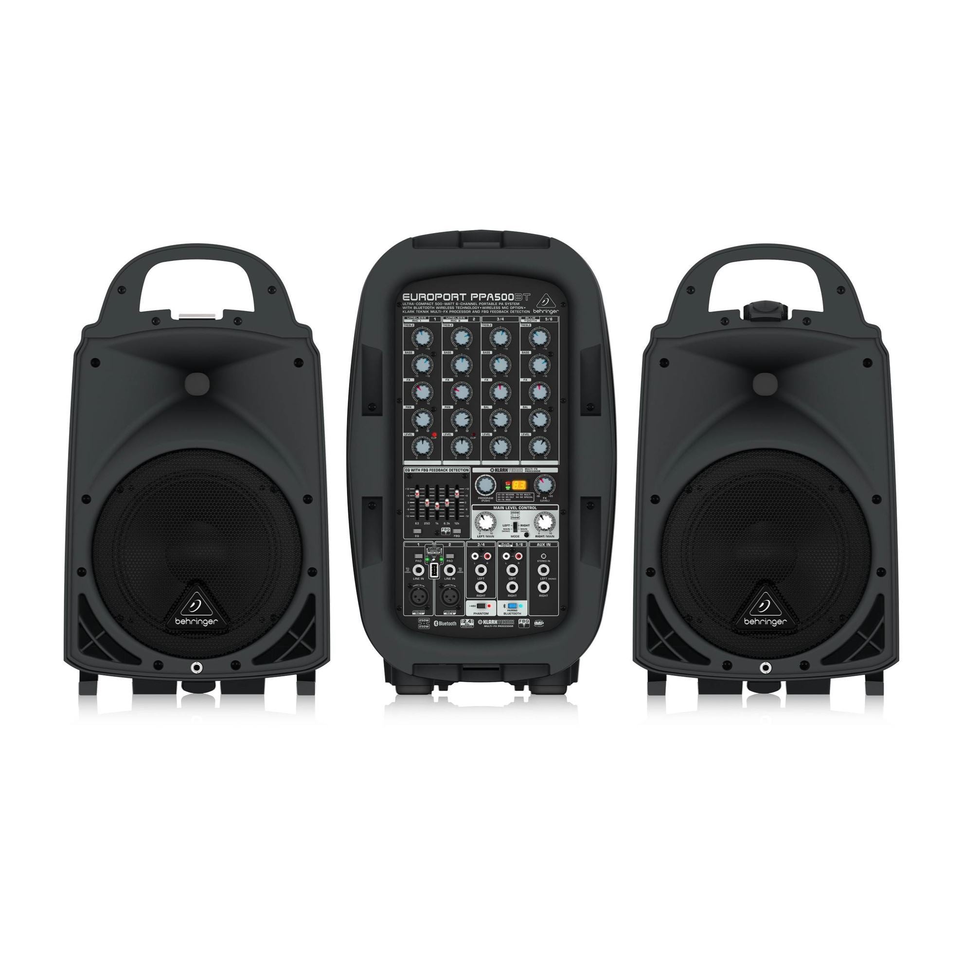 Behringer Europort PPA500BT Compact PA
