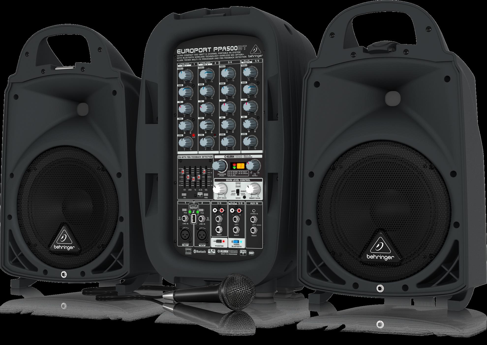 Behringer Europort PPA500BT Compact PA