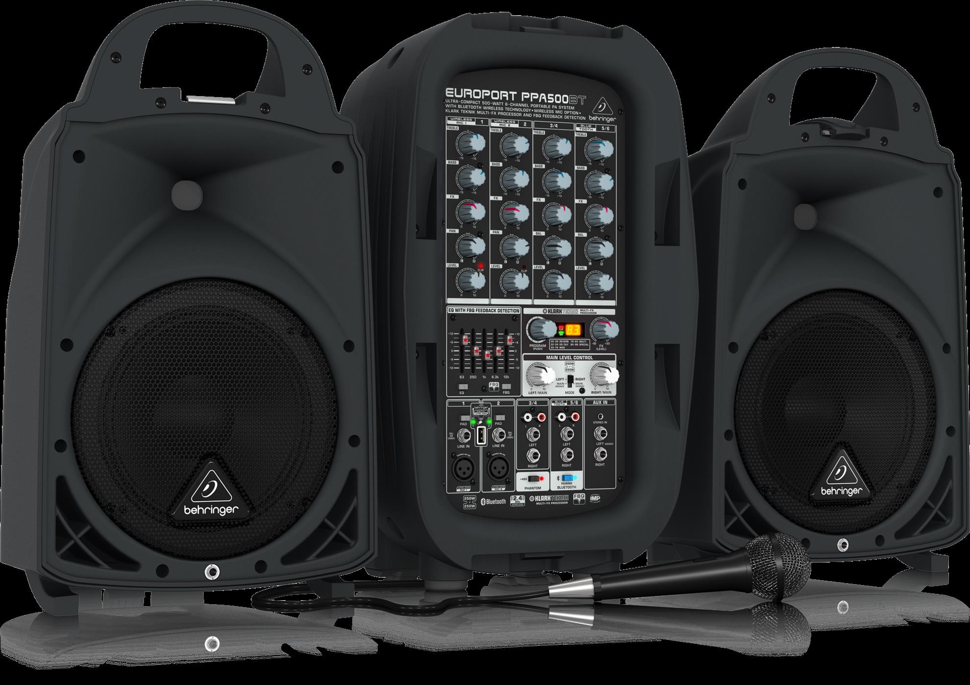 Behringer Europort PPA500BT Compact PA