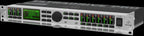 Behringer Ultradrive Pro DCX2496 live outboard audio processor with control knobs and digital display for sound management.