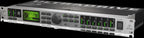 Behringer Ultradrive DCX2496LE studio outboard processor with control knobs and display, used for audio processing and sound management.