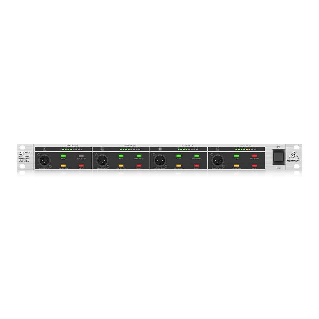 Behringer Ultra-DI DI4000 4-Channel Active DI-Box Rackmount
