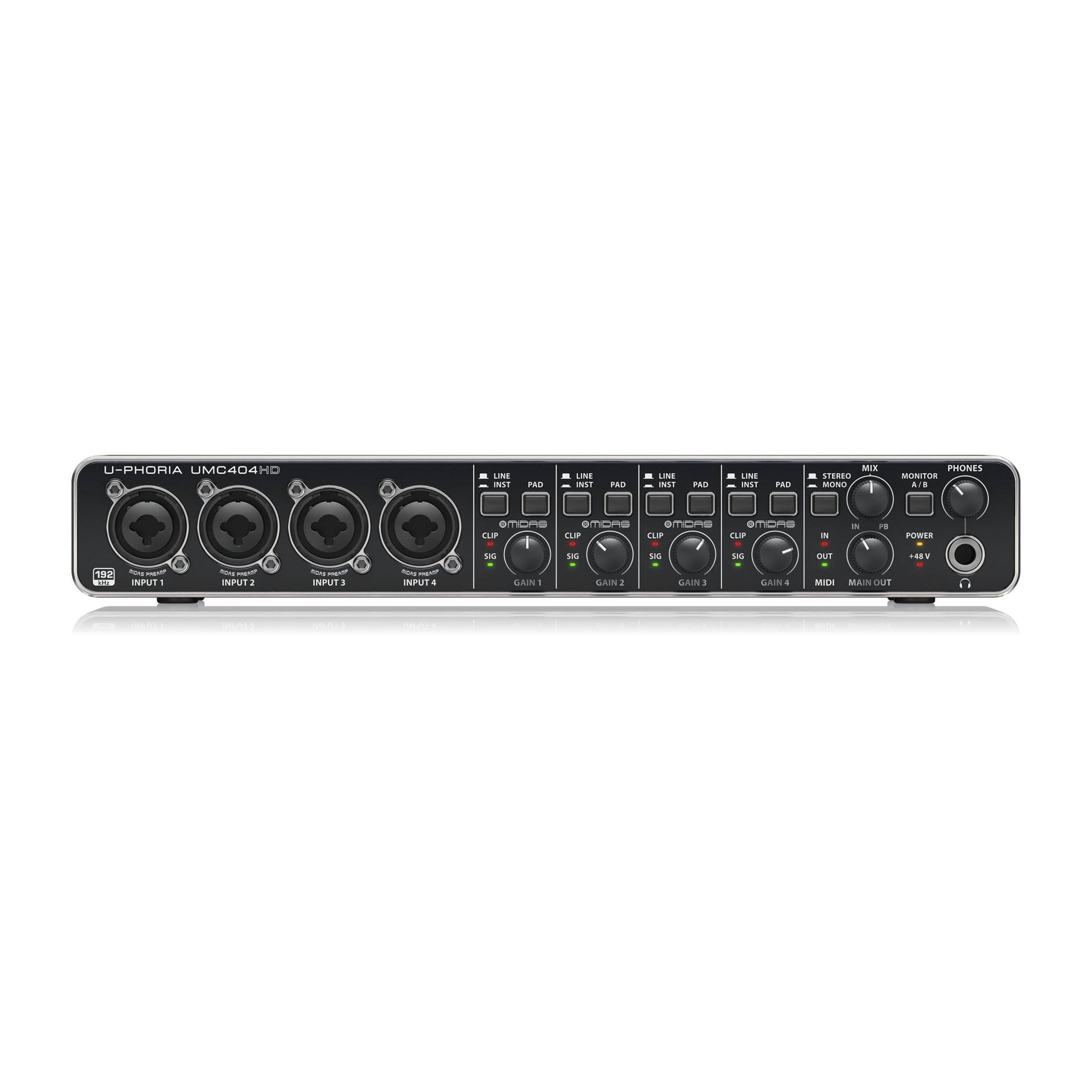 Behringer U-Phoria UMC404HD Interface