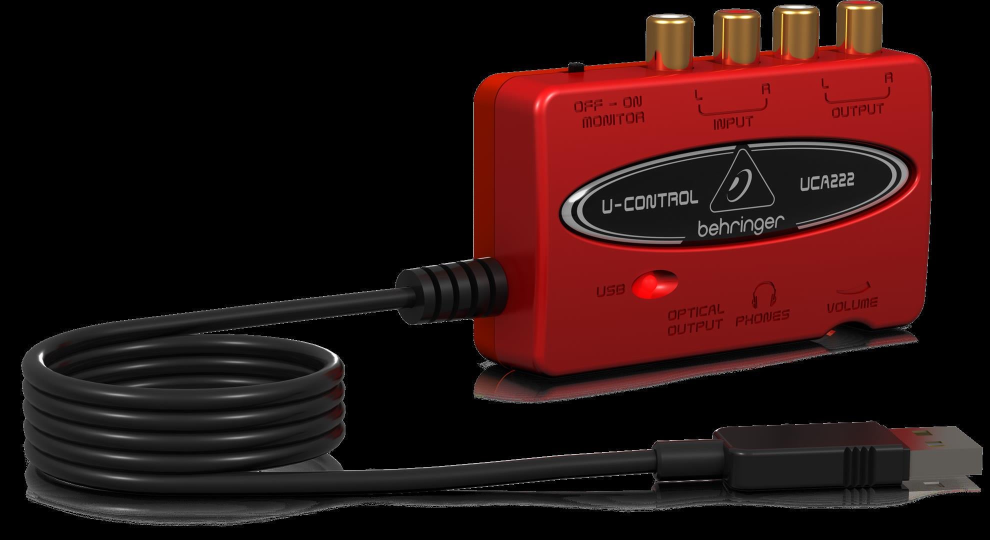 Behringer U-Control UCA222 USB Audio Interface