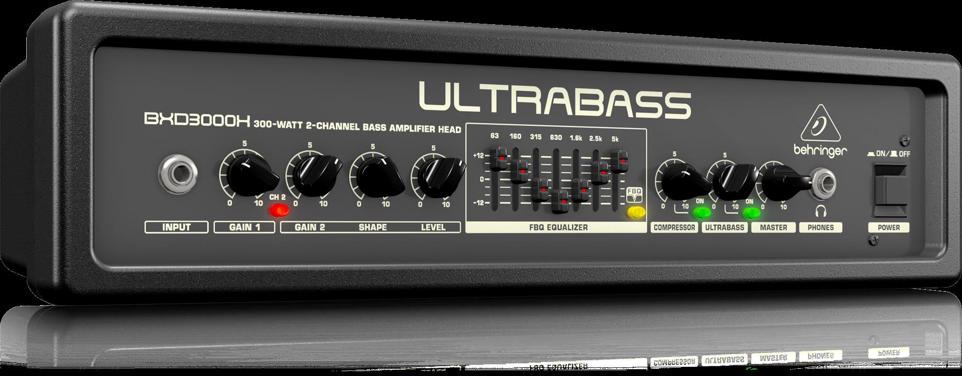 Behringer BXD3000H Ultrabass Bass Head