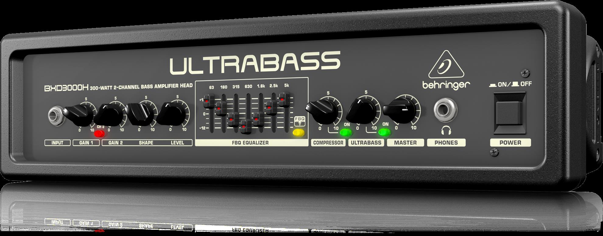 Behringer BXD3000H Ultrabass Bass Head