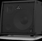 Behringer KXD12 Ultratone Keyboard Amp with dual speakers and compact design for portable sound amplification.