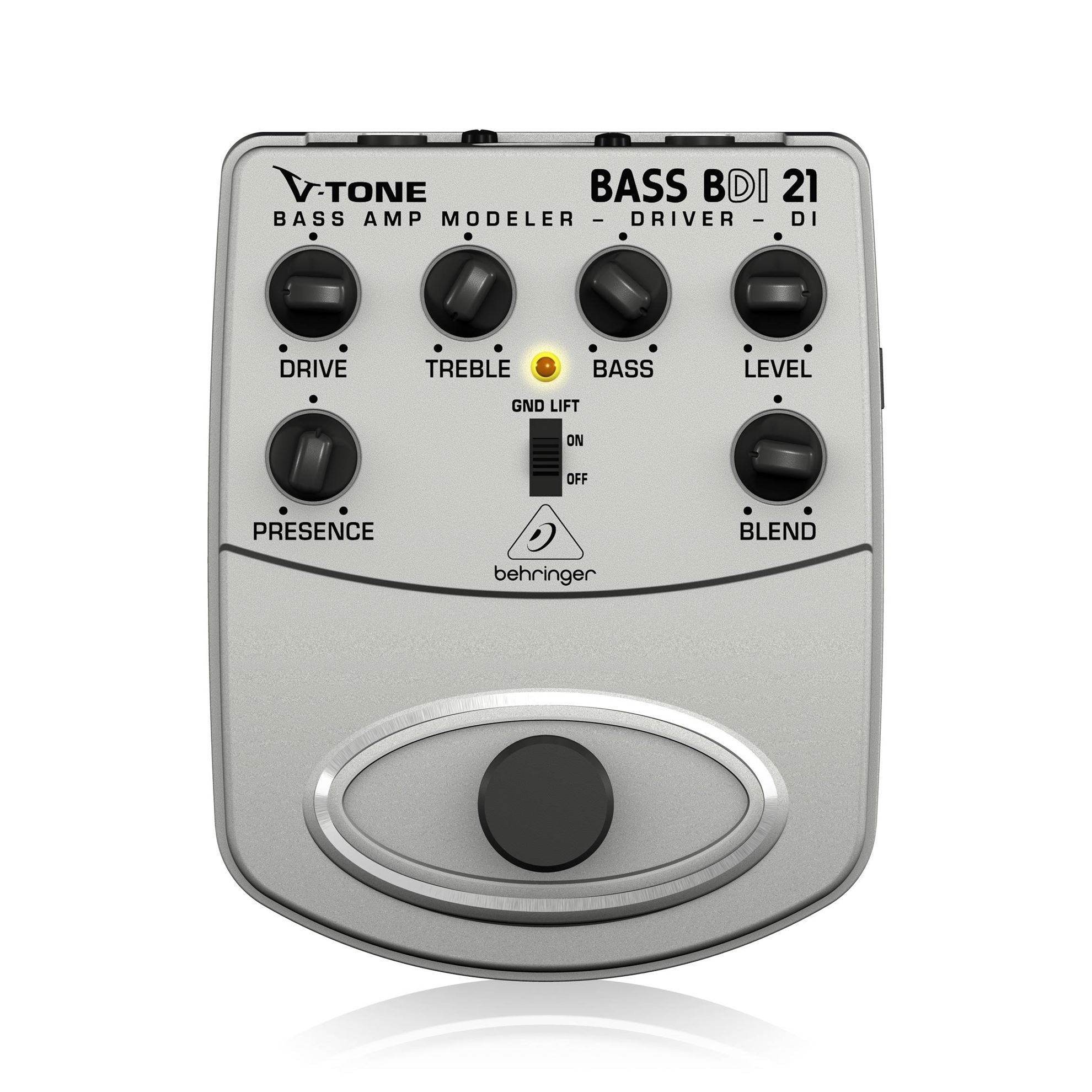 Behringer BDI21 V-Tone Bass Driver Di Effects Pedal