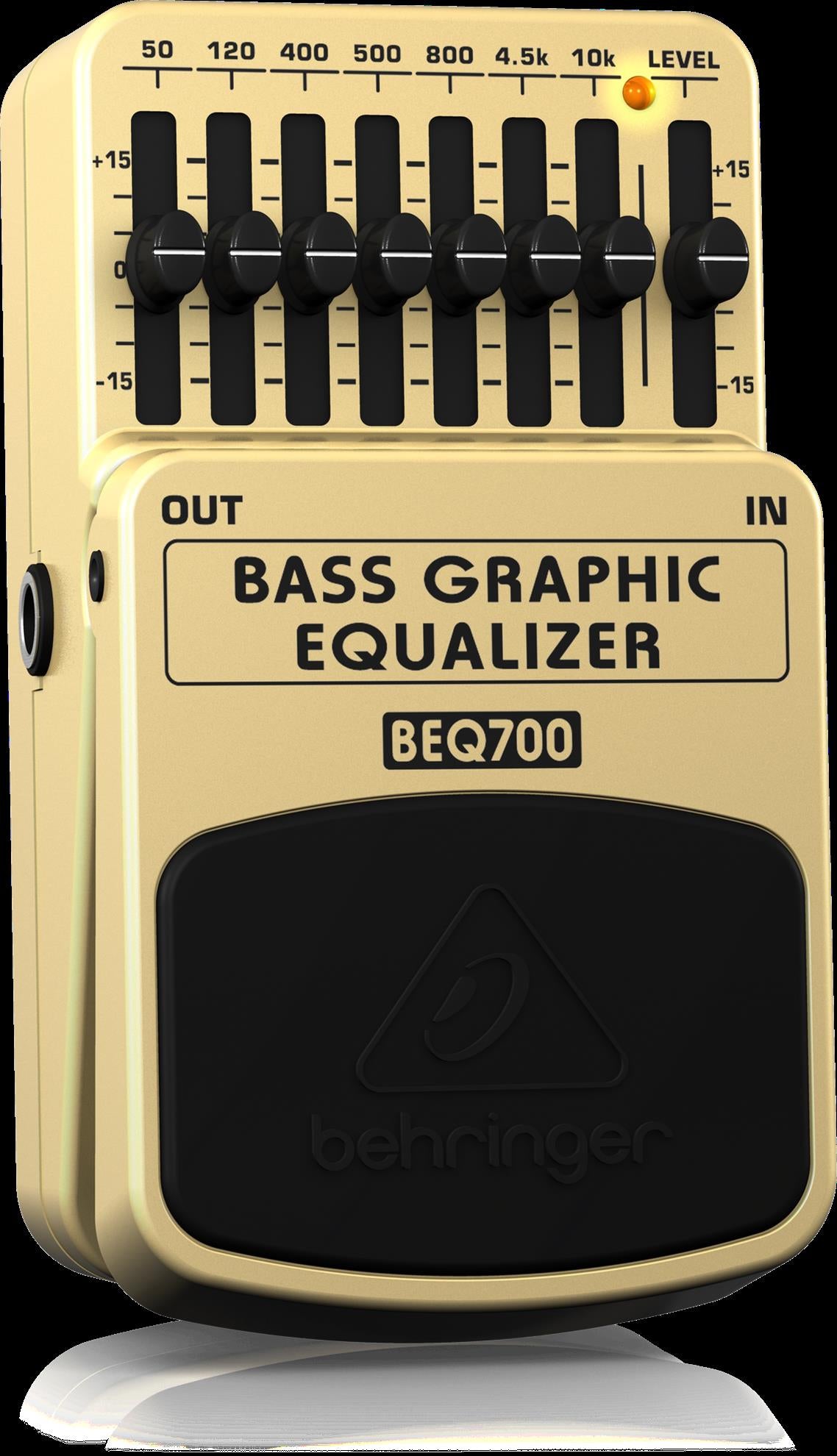Behringer BEQ700 Bass Graphic Equalizer Effects Pedal