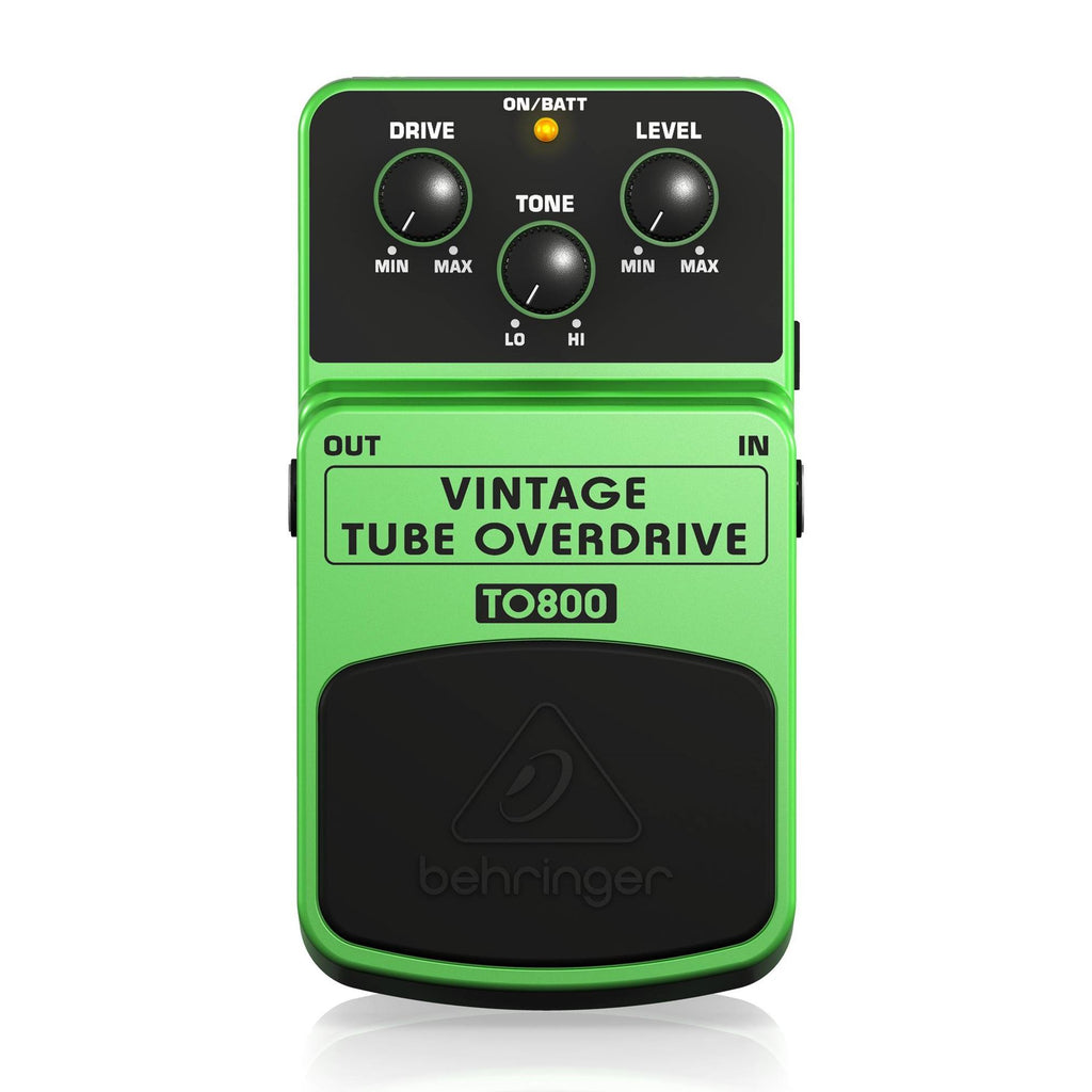 Behringer TO800 Vintage Tube Overdrive Effects Pedal