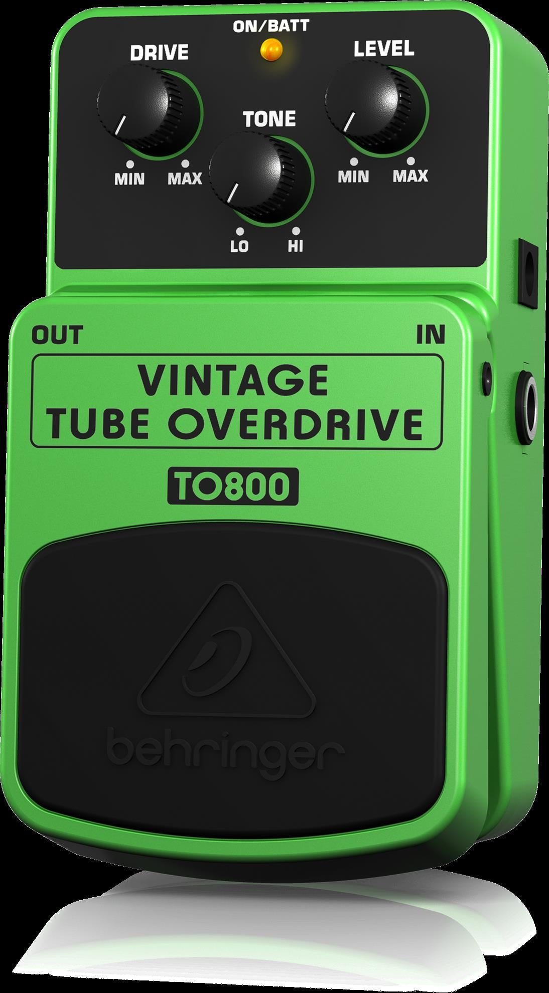 Behringer TO800 Vintage Tube Overdrive Effects Pedal