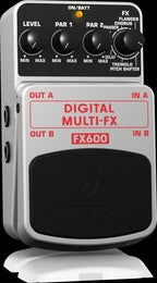 Behringer FX600 Digital Multi-FX Effects Pedal