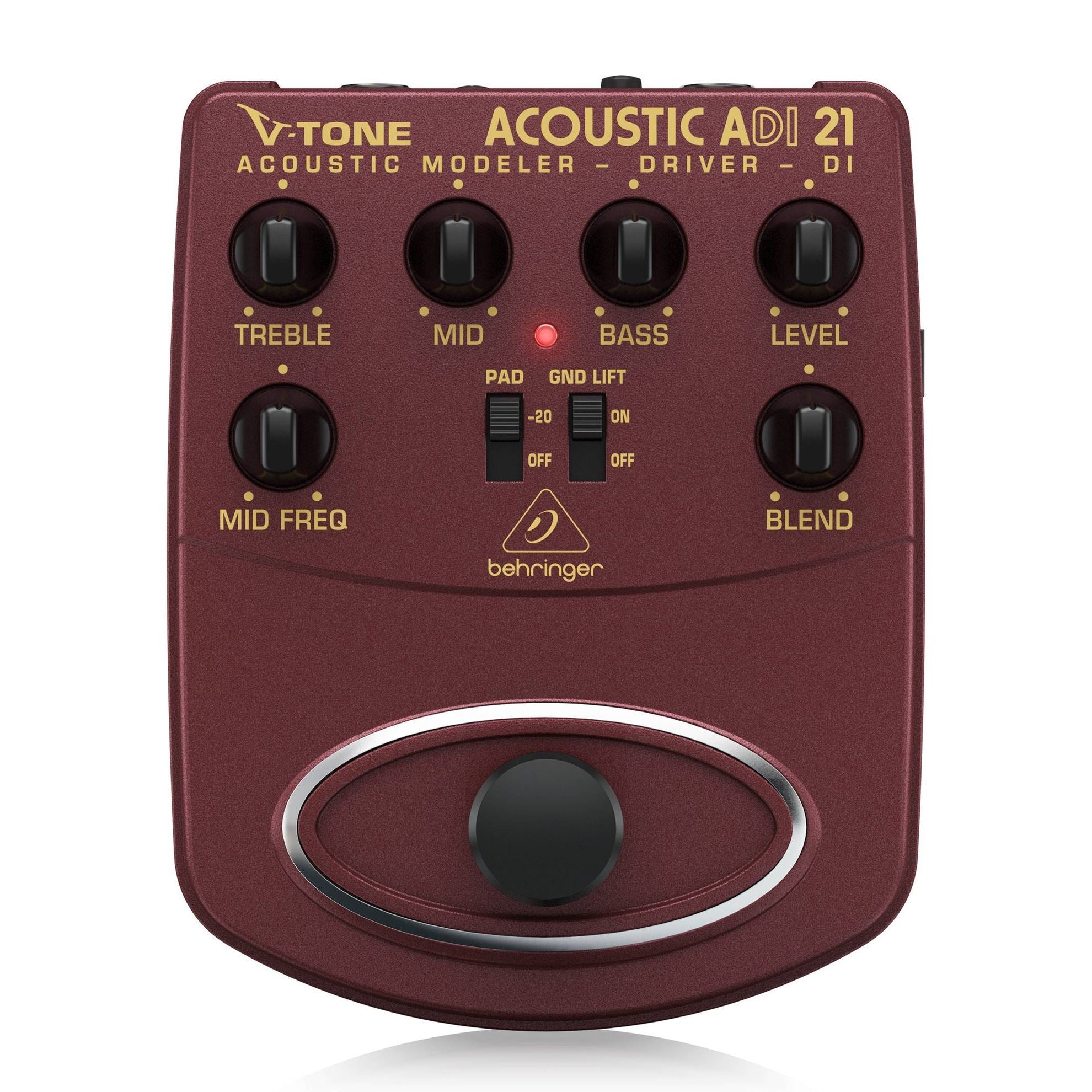 Behringer ADI21 Vtone Acoustic Driver Di Effects Pedal
