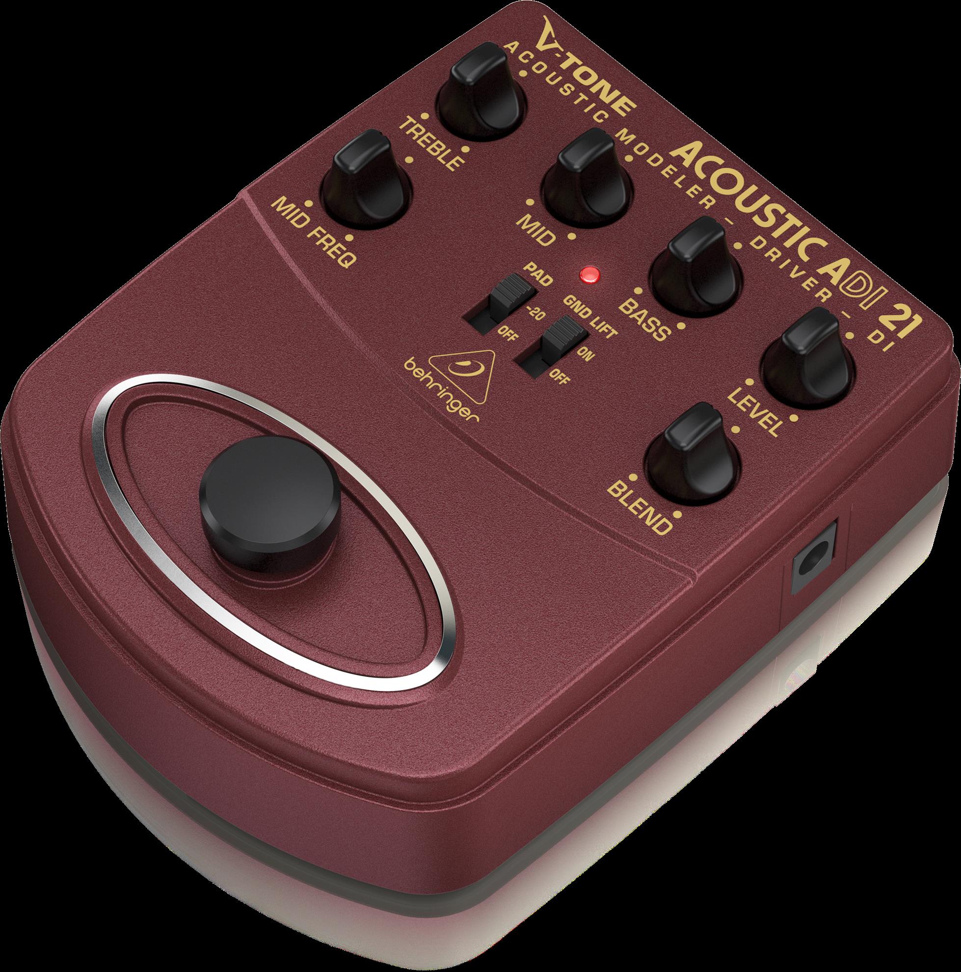 Behringer ADI21 Vtone Acoustic Driver Di Effects Pedal
