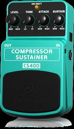Behringer CS400 Compressor/Sustainer Effects Pedal