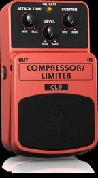 Behringer CL9 Compressor/Limiter Guitar Effects Pedal