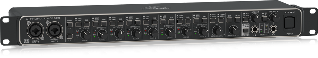 Behringer U-Phoria UMC1820 USB Audio Interface