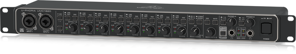 Behringer U-Phoria UMC1820 USB Audio Interface