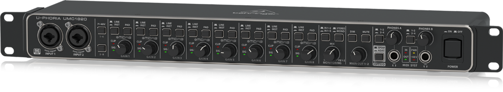 Behringer U-Phoria UMC1820 USB Audio Interface
