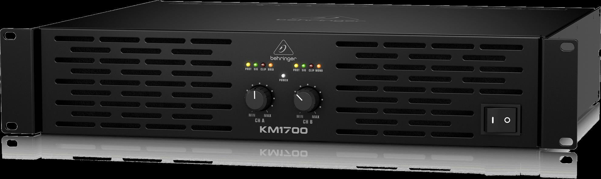 Behringer KM1700 2-Channel Amplifier 1700W