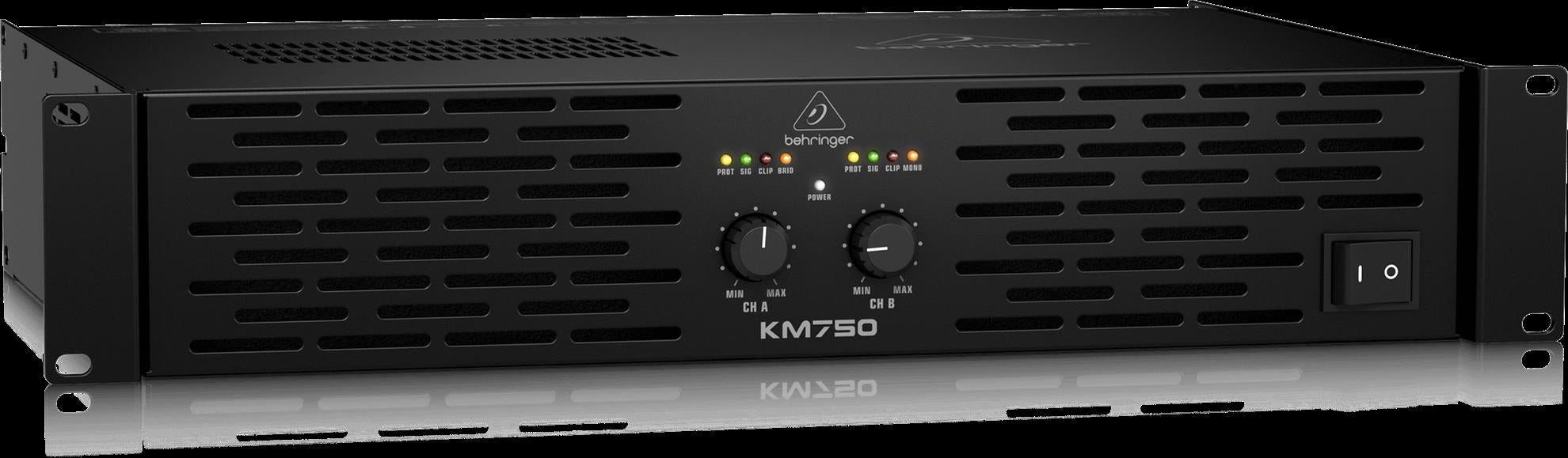 Behringer KM750 2-Channel Amplifier 750W