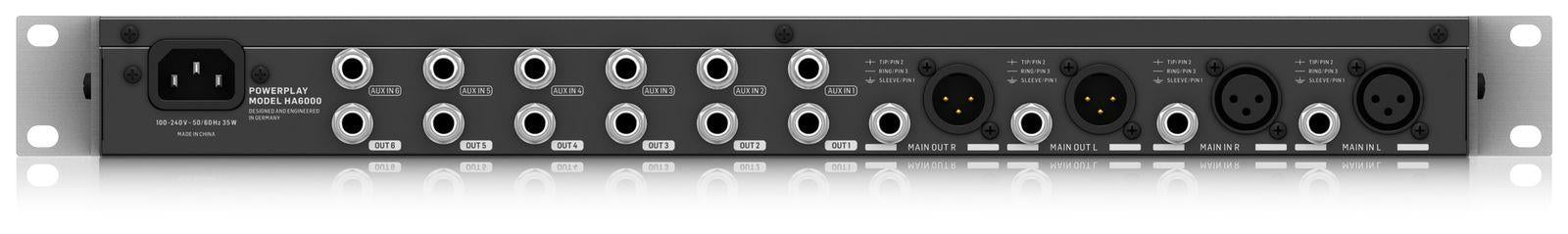 Behringer Powerplay HA6000 Amp